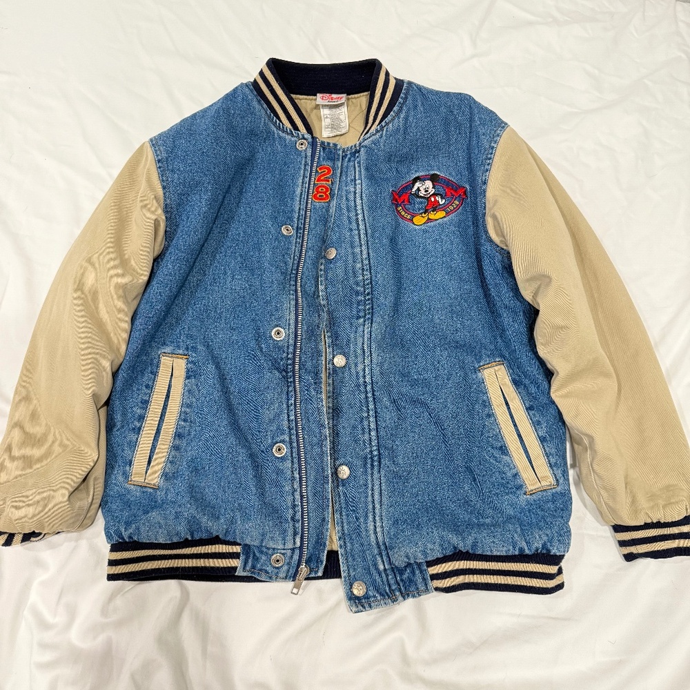 Vintage Disney Limited Ed 1928 Bomber Jacket - Excellent Condition!  Rare